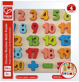 Hape Rekenpuzzel - 23 stukjes