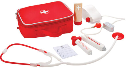 Hape Speelgoed doktersset Rood