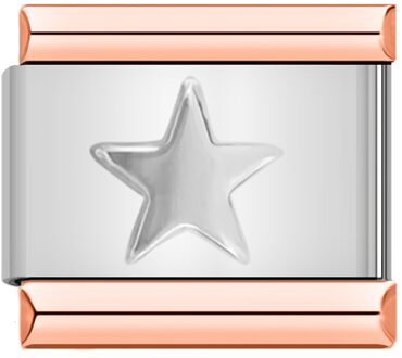 Hapiship Populaire Originele Daisy Rose Heart Star Charm Italiaanse Links Fit 9Mm Armband Rvs Sieraden Diy Maken DJ347