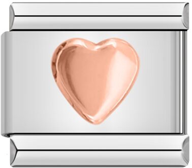 Hapiship Populaire Originele Daisy Rose Heart Star Charm Italiaanse Links Fit 9Mm Armband Rvs Sieraden Diy Maken DJ347