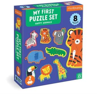 Happy Animals 2 Piece My First Puzzles -  Mudpuppy (ISBN: 9780735376458)