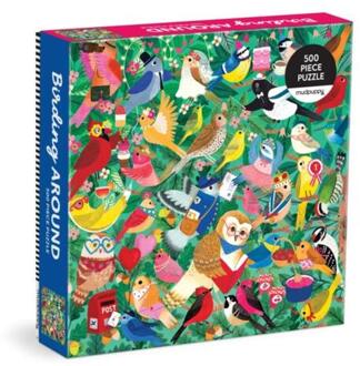 Happy Bird Day 500 Piece Family Puzzle -  Mudpuppy (ISBN: 9780735385269)