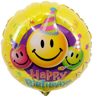 Happy Birthday helium ballon