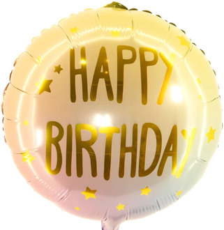 Happy Birthday met sterren