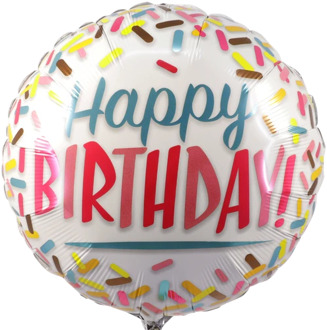 Happy Birthday pastel Heliumballon