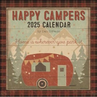 Happy Campers 2025 Wall Calendar - DiPaolo, Mr. Dan