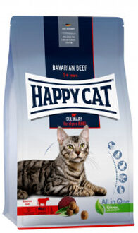 Happy Cat Adult Culinary Voralpen Rind (met rund) kattenvoer 2 x 4 kg