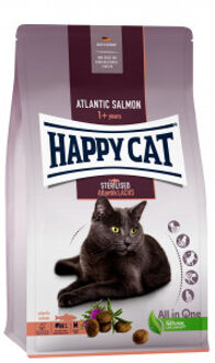 Happy Cat Adult Sterilised Atlantik Lachs (met zalm) kattenvoer 1,3 kg