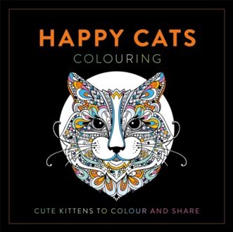 Happy Cats Colouring - LOM ART