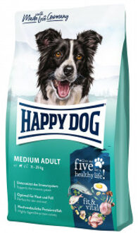 Happy Dog Fit & Vital Medium Adult hondenvoer 2 x 12 kg