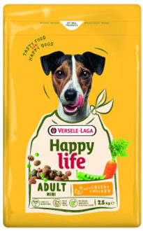 Happy Dog Happy Life Adult Mini met kip hondenvoer 2,5 kg