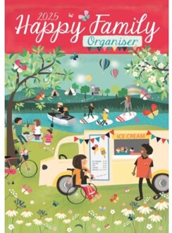 Happy Family Planner A3 Calendar 2025 - Calendars, Carousel