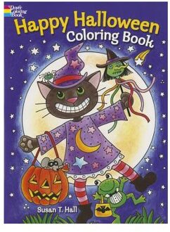 Happy Halloween Coloring Book
