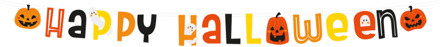 Happy Halloween Letter Banner (250cm) Multikleur - Print