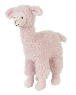 Happy Horse Knuffel Lama Lush - roze - 33 cm - baby knuffels - kraamcadeau