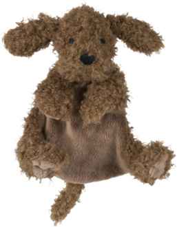 Happy Horse knuffeldoekje labradoodle larry, formaat 23 cm, kleur bruin