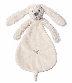 Happy Horse Tuttel konijntje Richie - wit/creme - pluche baby doekje - 25 cm