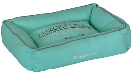 Happy-House Luxury Living - Hondenmand - Mint Groen - 55x45x12 cm - Klein