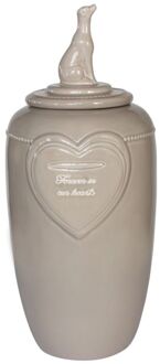 Happy-House Memory Collection Urn 14.5x14.5x32.7 cm 4.5 l Beige Large