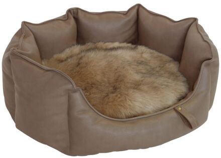 Happy-House Orthopedisch - Hondenmand - Taupe - 60x60x26 cm - Middel