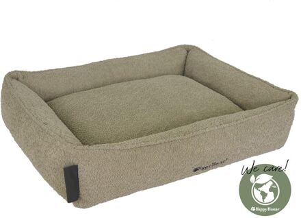 Happy-House Velvet Orthopedisch - Hondenmand - Beige - 55x45x12 cm - Klein