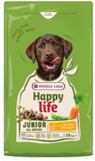 Happy Life Junior met kip hondenvoer 7,5 kg