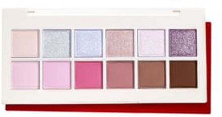 Happy Me Day 12 Shades Eyeshadow Palette #06 Wish Pink