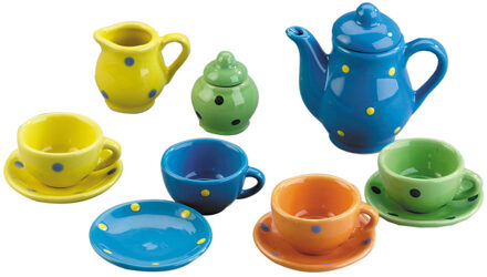 Happy People Bont porseleinen mini thee servies set compleet - Serviessets