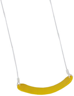 Happy People Gele flexibele schommel / kinderschommel zitje 67 cm Geel