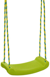 Happy People schommel - groen - kunststof - 42 cm - kinderschommel buitenspeelgoed