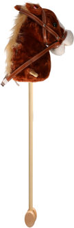 Happy People stokpaard bruin met geluid 100 cm