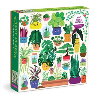 Happy Plants 500 Piece Family Puzzle -  Mudpuppy (ISBN: 9780735376762)