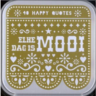 Happy Quotes - Elke Dag Is Mooi - ImageBooks Factory