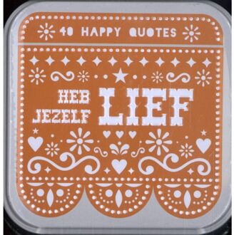 Happy Quotes - Heb Jezelf Lief - ImageBooks Factory