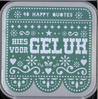 Happy quotes - Kies voor geluk -   (ISBN: 9789464083217)