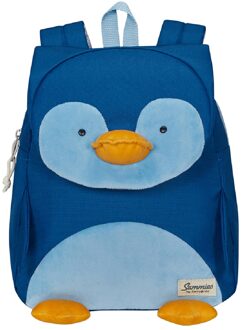 Happy Sammies ECO Backpack S Penguin Peter blue