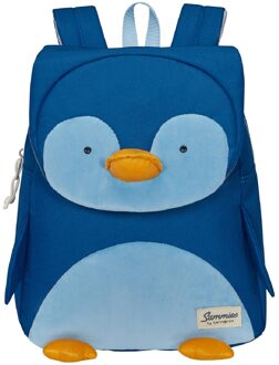 Happy Sammies Eco Backpack S Plus pinguin peter Kindertas Blauw - H 31 x B 26 x D 14