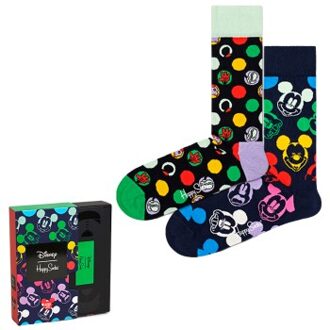 Happy Socks 2 stuks Disney VHS Gift Box Versch.kleure/Patroon - Maat 36/40