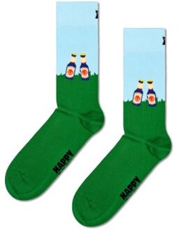 Happy Socks 2 stuks Picnic Time Sock * Actie * Versch.kleure/Patroon,Blauw,Groen - Maat 36/40,Maat 41/46
