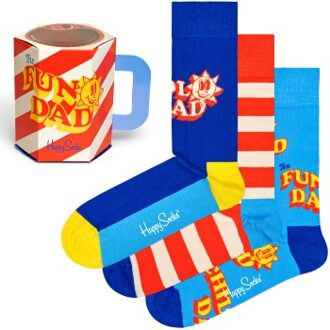 Happy Socks 3 stuks Father Of The Year Socks Gift Set * Actie * Versch.kleure/Patroon - Maat 41/46