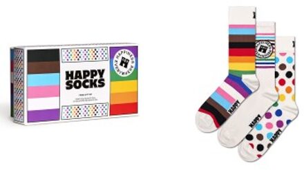 Happy Socks 3 stuks Mix Pride Gift Set Versch.kleure/Patroon - Maat 36/40,Maat 41/46