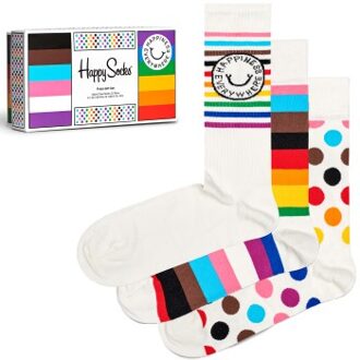 Happy Socks 3 stuks Pride Socks Gift Set Versch.kleure/Patroon - Maat 36/40