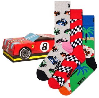 Happy Socks 3 stuks Top Racer Gift Set * Actie * Versch.kleure/Patroon - Maat 41/46