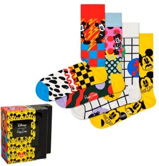 Happy Socks 4 stuks Disney VHS Gift Box Socks * Actie * Versch.kleure/Patroon - Maat 36/40,Maat 41/46