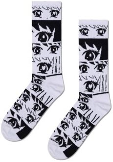 Happy Socks Anime Stripe Sneaker Sock * Actie * Versch.kleure/Patroon,Rood - Maat 36/40,Maat 41/46