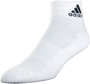 Happy Socks Ankle 3 Pack Sokken Unisex - Wit - Maat L/XL - Katoen White