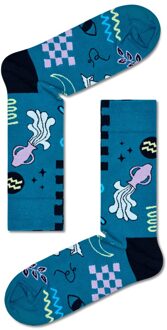 Happy Socks aquarius sterrenbeeld waterman - Blauw - 41-46