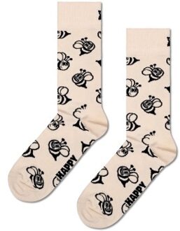 Happy Socks Bee Sock * Actie * Zwart,Versch.kleure/Patroon,Wit - Maat 36/40,Maat 41/46