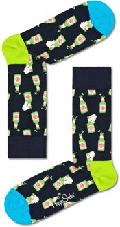 Happy Socks bier sokken - Zwart - 36-40