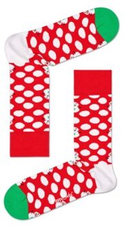 Happy Socks Big Dot Snowman Sock * Actie * Versch.kleure/Patroon,Rood - Maat 36/40,Maat 41/46